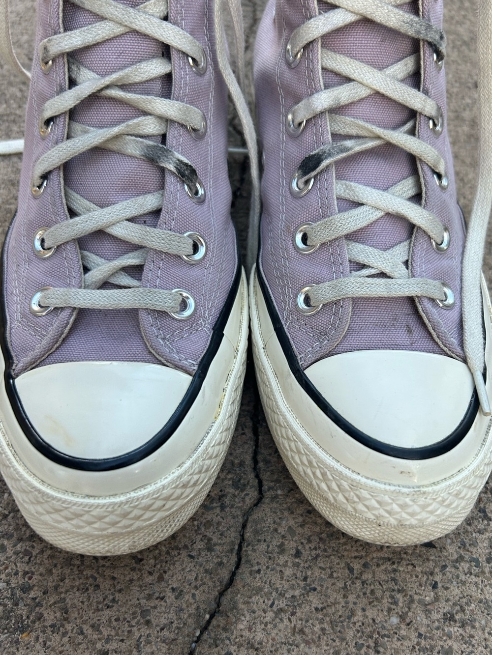 Converse Chuck 70 High Top Himalayan Salt Sneakers Women’s 8 - Picture 5 of 10